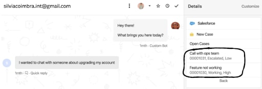 Intercom Salesforce Integration: Count cases